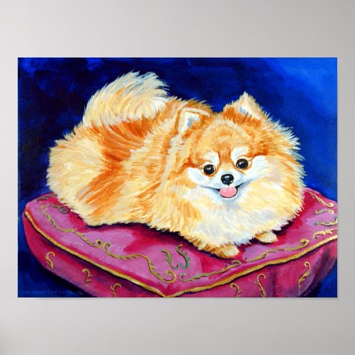 Pomeranian Wall Print Poster