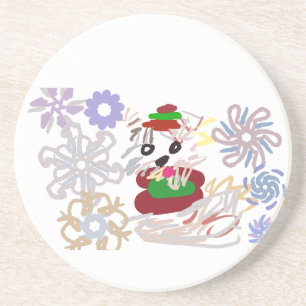 Pomeranian winter Coaster