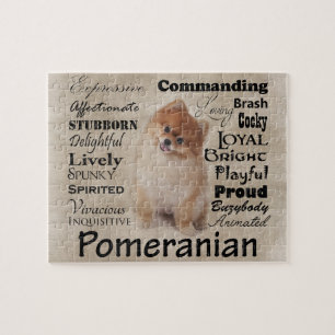 Pomerian Traits Jigsaw Puzzle