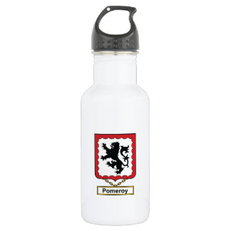 Pomeroy Family Crest Water Bottle