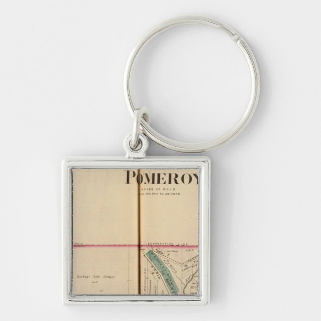 Pomeroy, West Virginia Keychain (Front)