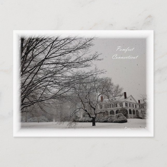 Pomfret, Connecticut Postcard (Front)