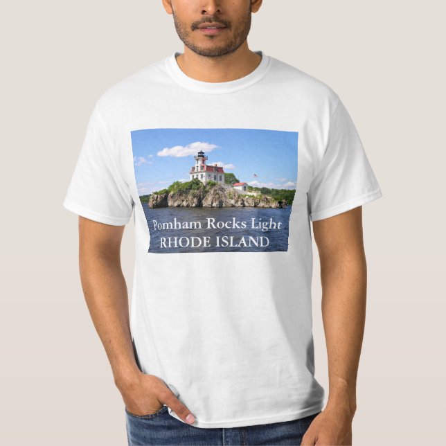 Pomham Rocks Light, Rhode Island Shirt (Front)
