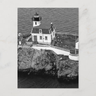 Pomham Rocks Lighthouse 2 Postcard