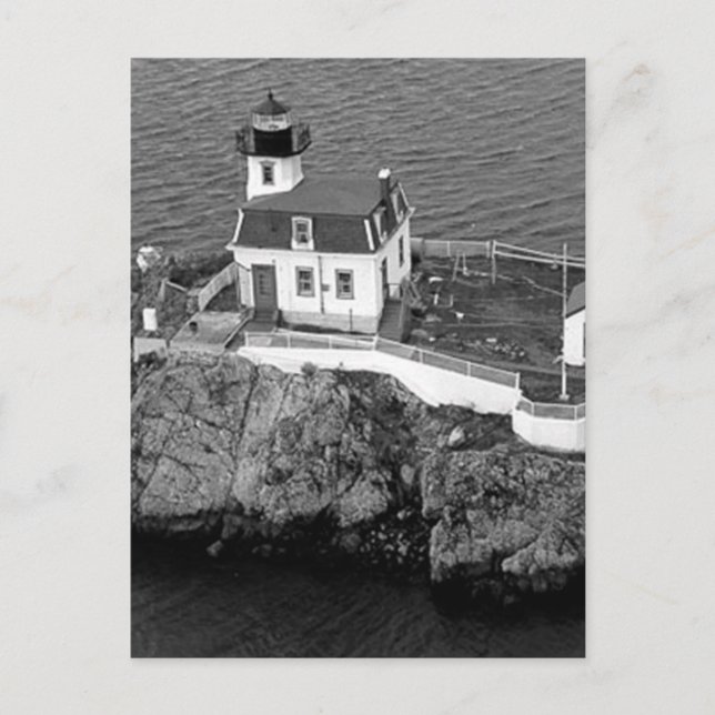 Pomham Rocks Lighthouse 2 Postcard (Front)
