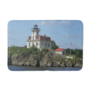 Pomham Rocks Lighthouse, Rhode Island Bath Mat
