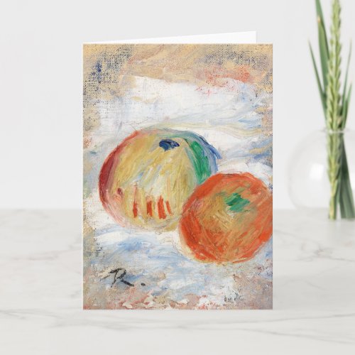 Pommes  Renoir Card