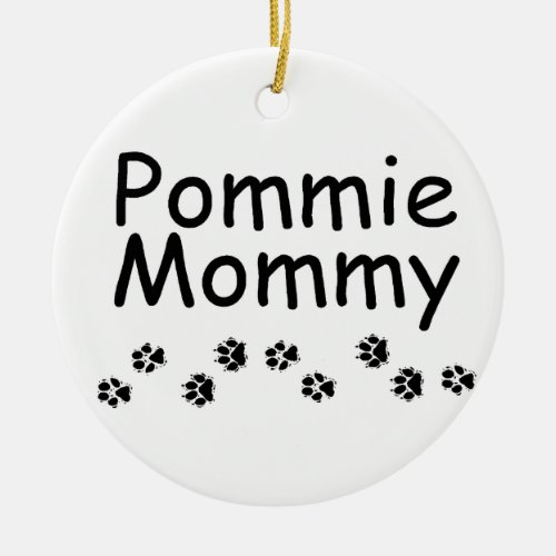 Pommie Mommy Ornament
