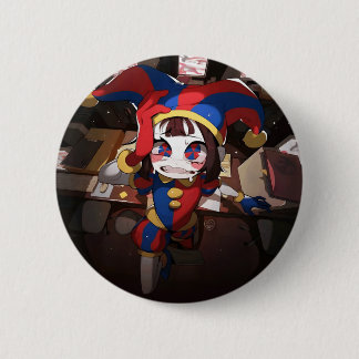 Pomni (The Amazing Digital Circus) - Anxious Offic Button