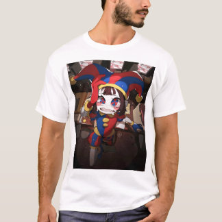 Pomni (The Amazing Digital Circus) - Anxious Offic T-Shirt