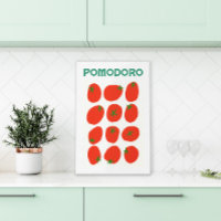 Pomodoro Italian Tomato Retro Modern Vintage Style