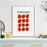 Pomodoro Italian Tomato Retro Modern Vintage Style