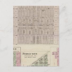 Pomona, Richmond, Ferguson and Peoria Postcard