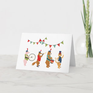 Pomp and Circumstance Animal Parade Card