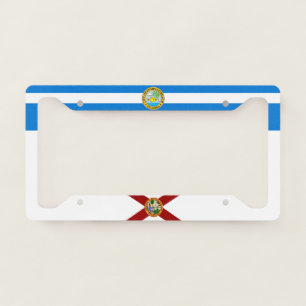 Pompano Beach (Florida) city flag License Plate Frame