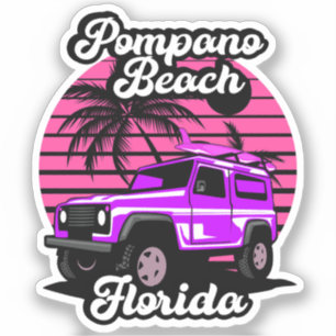 Pompano Beach,Florida Sticker