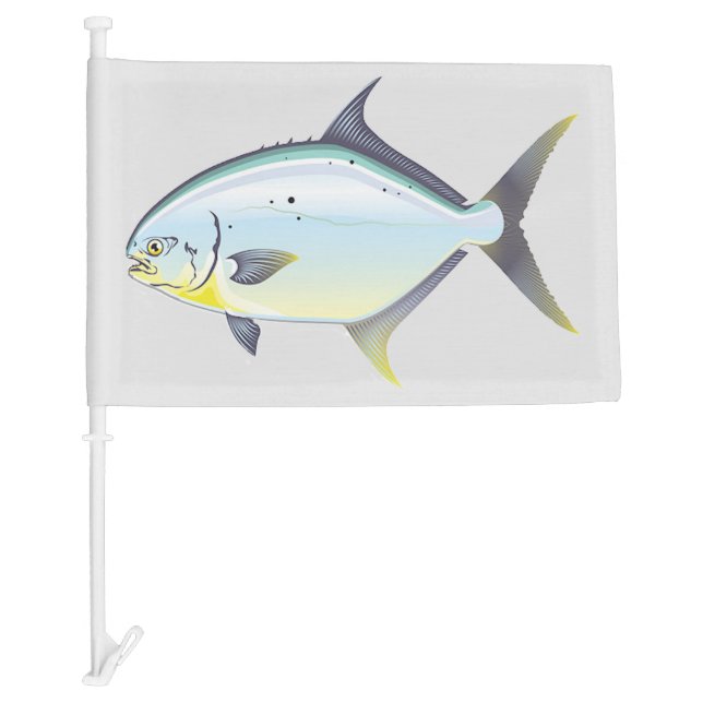 Pompano Car Flag (Front)