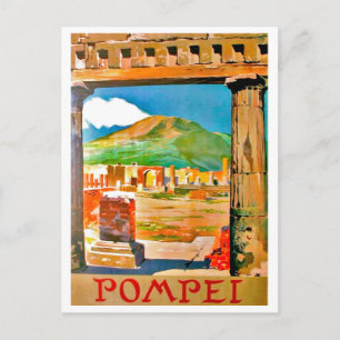 Pompei, archaeological site, Italy Postcard