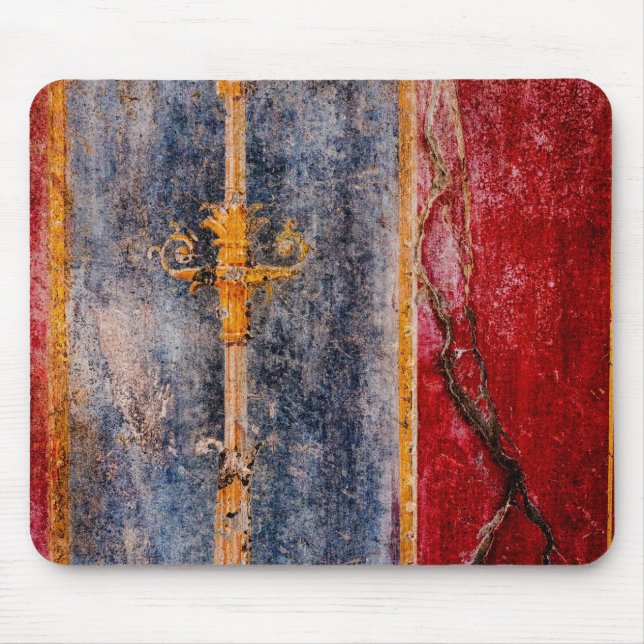 Pompeian Wall Painting Mouse Pad (Front)