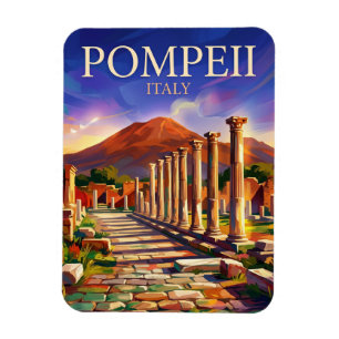 Pompeii Archaeological Park Italy Magnet