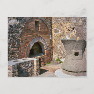 Pompeii, Bakery Postcard