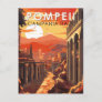 Pompeii Campania Italy Travel Art Vintage Postcard