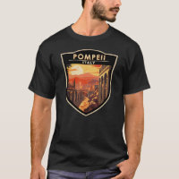 Pompeii Campania Italy Travel Art Vintage