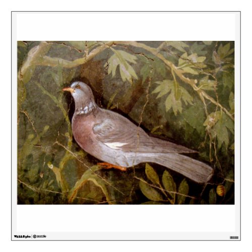 POMPEII COLLECTION  DOVE IN THE GARDEN WALL STICKER