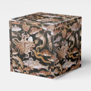 POMPEII COLLECTION / OCEAN - SEA LIFE SCENE $37.95 FAVOR BOXES