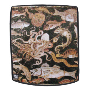 POMPEII COLLECTION / OCEAN - SEA LIFE SCENE BACKPACK