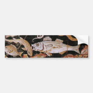 POMPEII COLLECTION / OCEAN - SEA LIFE SCENE BUMPER STICKER