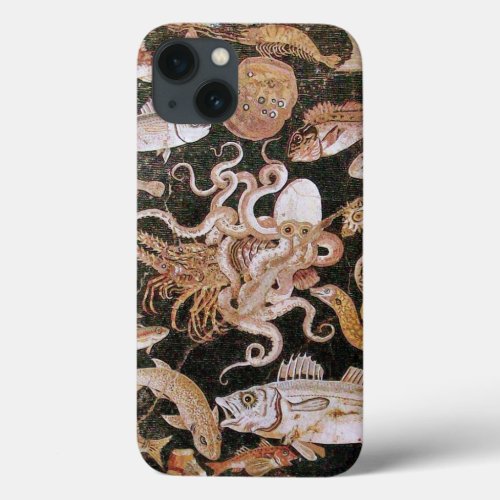 POMPEII COLLECTION  OCEAN _ SEA LIFE SCENE iPhone 13 CASE