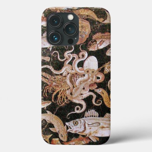 POMPEII COLLECTION  OCEAN _ SEA LIFE SCENE iPhone 13 PRO CASE