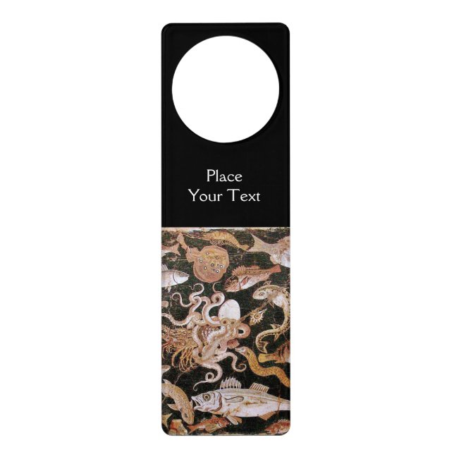 POMPEII COLLECTION / OCEAN - SEA LIFE SCENE DOOR HANGER (Front)