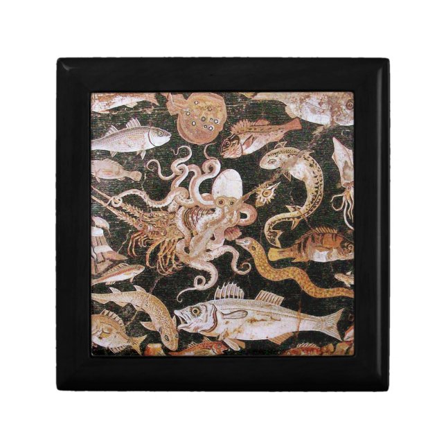 POMPEII COLLECTION / OCEAN - SEA LIFE SCENE GIFT BOX (Front)