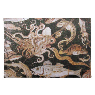 POMPEII COLLECTION / OCEAN - SEA LIFE SCENE PLACEMAT