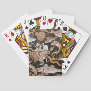 POMPEII COLLECTION / OCEAN - SEA LIFE SCENE POKER CARDS