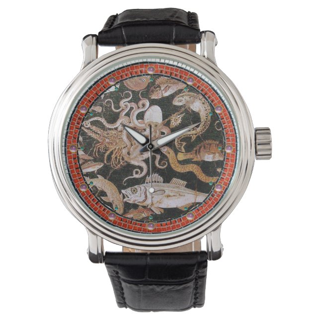 POMPEII COLLECTION / OCEAN - SEA LIFE SCENE WATCH (Front)