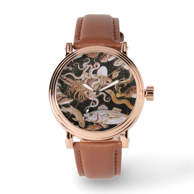POMPEII COLLECTION / OCEAN - SEA LIFE SCENE WATCH (Front)