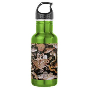 POMPEII COLLECTION / OCEAN - SEA LIFE SCENE WATER BOTTLE
