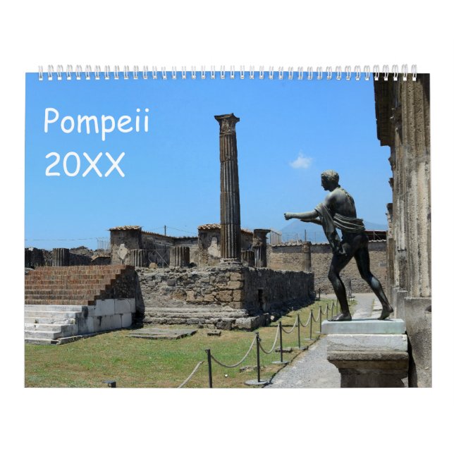 Pompeii, Italy Calendar (Cover)