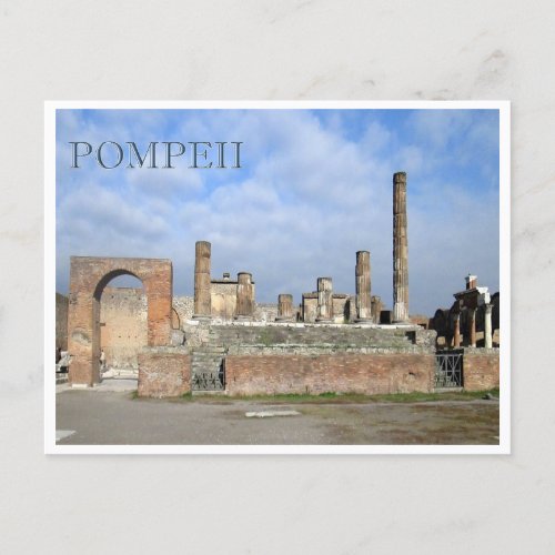 Pompeii Italy Postcard