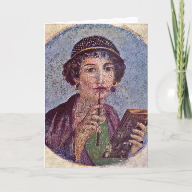 Pompeii Region Vi By Master Herkulaneischer Card (Front)