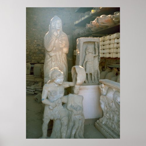 Pompeii Storage for artefacts Poster