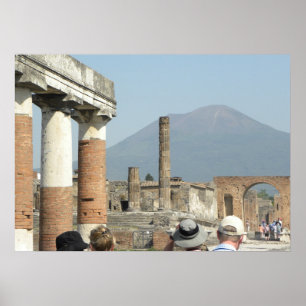Pompeii-Vesuvius Poster