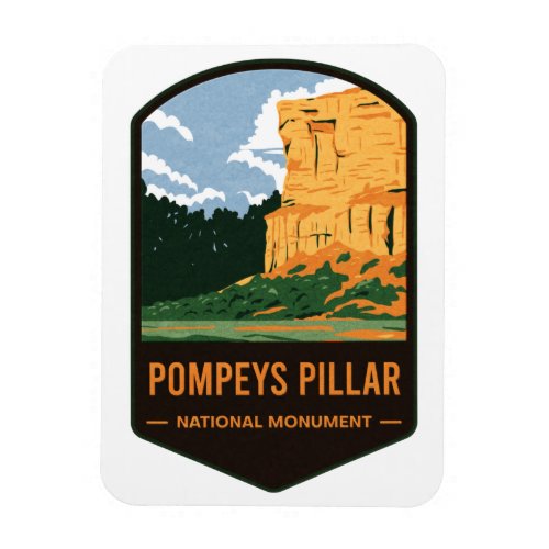 Pompeys Pillar National Monument Magnet