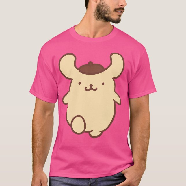 Pompompurin'S Playful Transformation  Too Cute To  T-Shirt (Front)