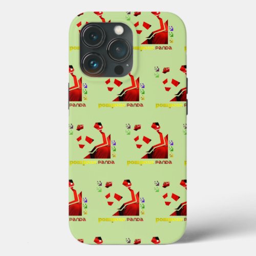 pompous panda iPhone 13 pro case