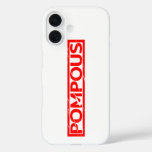 Pompous Stamp iPhone 16 Case