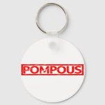 Pompous Stamp Keychain